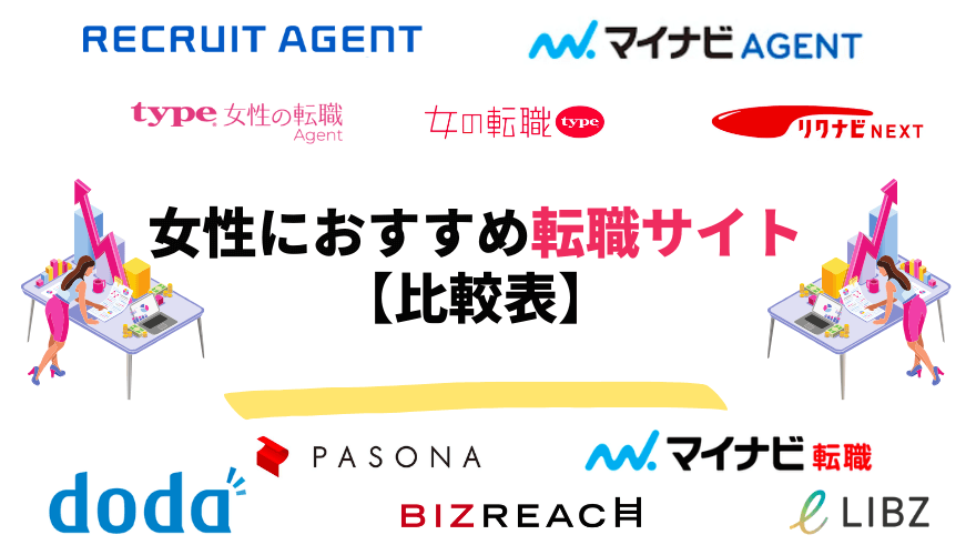 女性転職サイト_比較