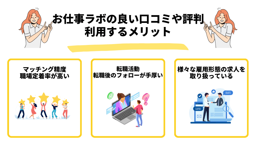 お仕事ラボ評判_メリット