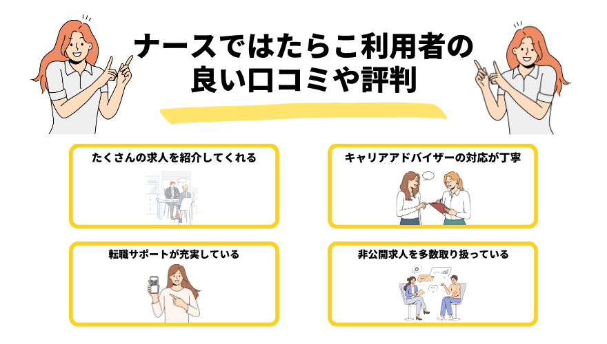 ナースではたらこ評判_良い