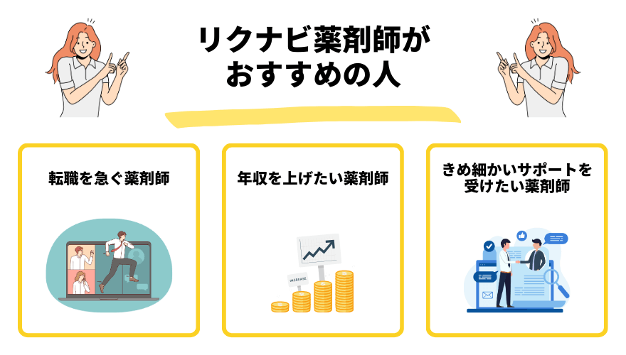 リクナビ薬剤師評判_おすすめな人