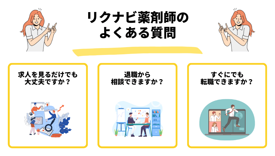 リクナビ薬剤師評判_よくある質問