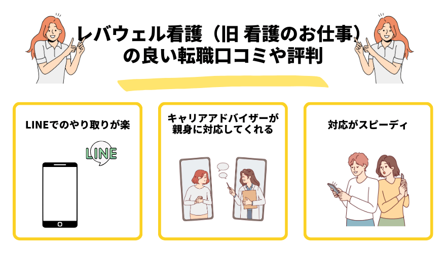 レバウェル看護（旧 看護のお仕事） 評判_良い