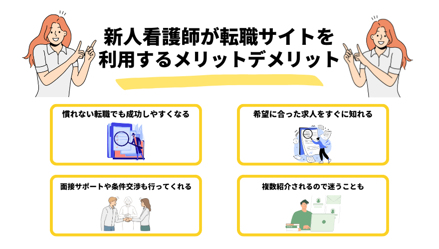 新人看護師転職_メリットデメリット