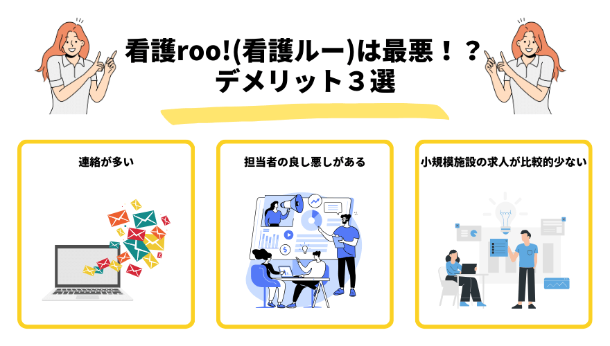 看護roo!(看護ルー)評判_デメリット