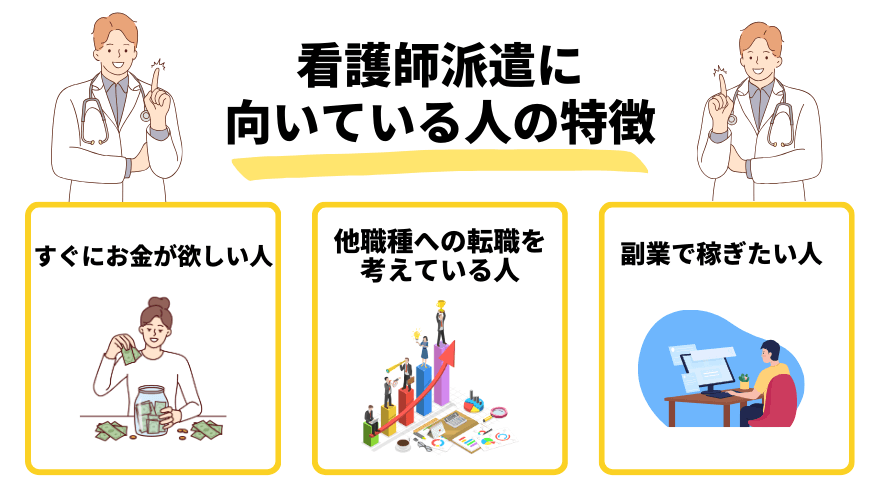 看護師派遣_向いている人