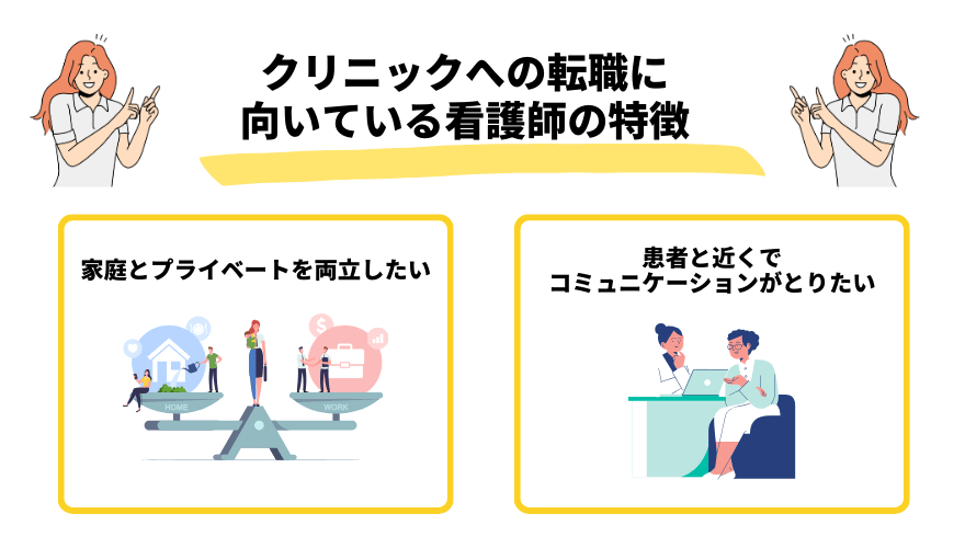 看護師転職クリニック_特徴