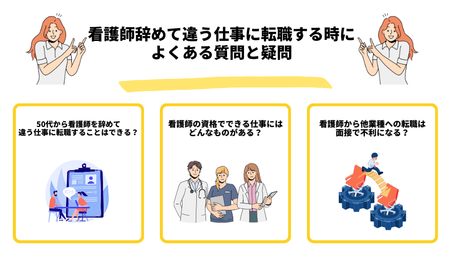 看護師転職他職種_よくある質問