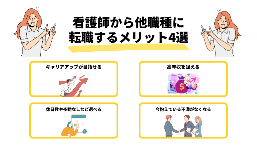 看護師転職他職種_メリット