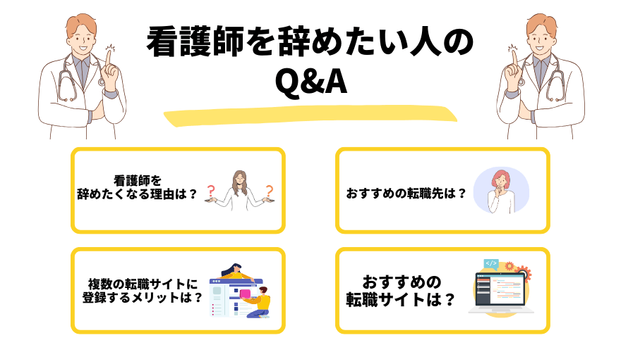 看護師辞めたい_よくある質問