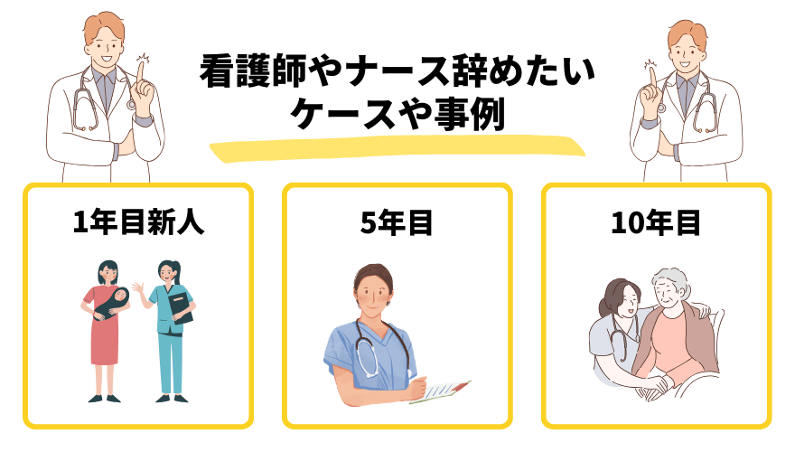 看護師辞めたい_ケースや事例