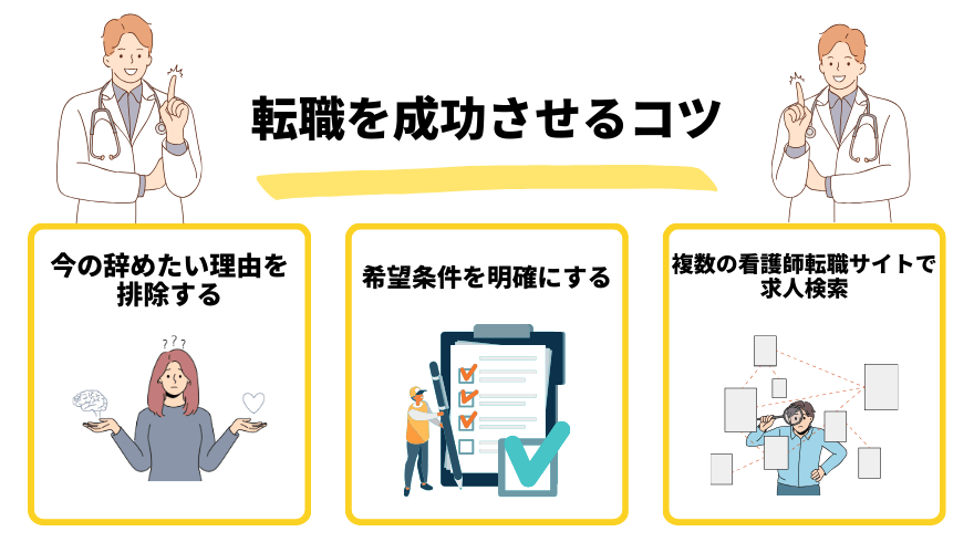 看護師辞めたい_コツ