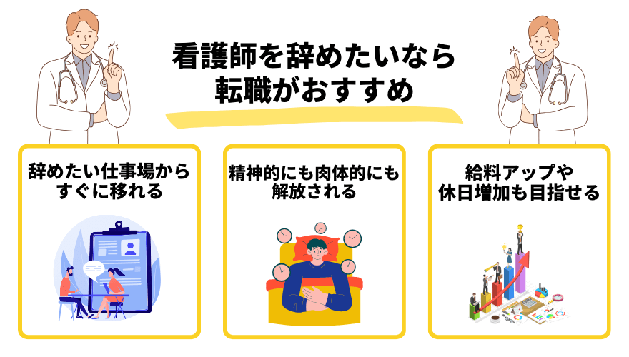 看護師辞めたい_転職