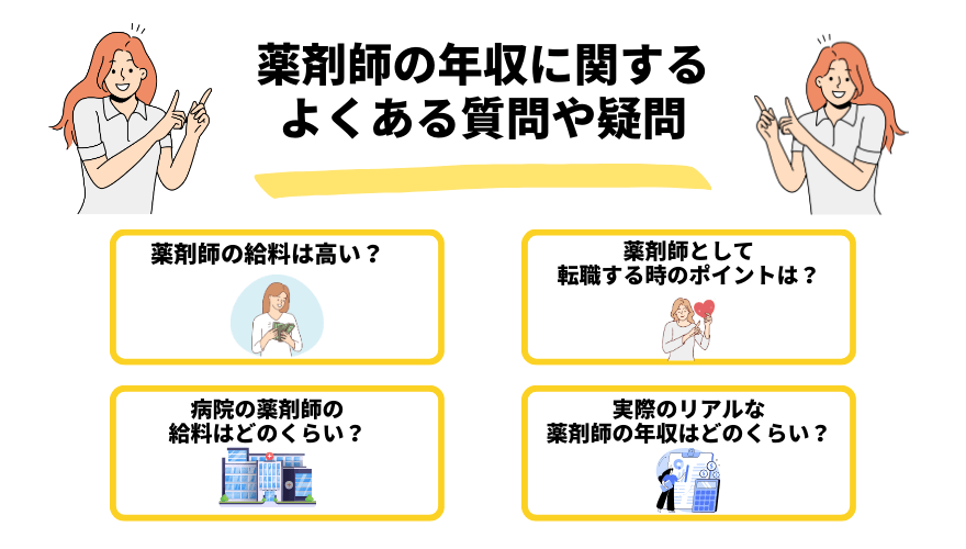 薬剤師年収_よくある質問